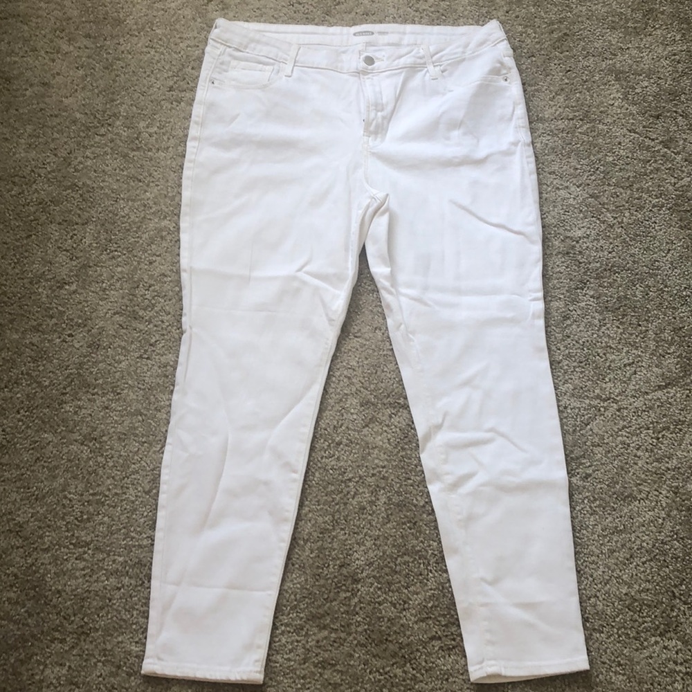White jeans